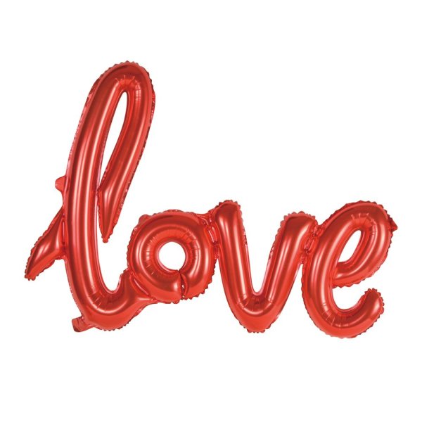 Folieballong - "LOVE" - Rød - 119 cm Folieballong - "LOVE" - Rød - 119 cm