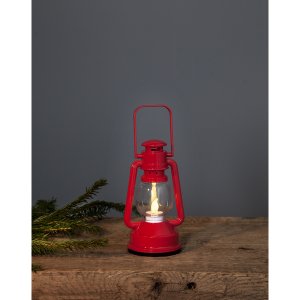Liten lykt - Batteridrevet - Rd