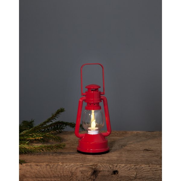 Liten lykt - Batteridrevet - Rød Liten lykt - Batteridrevet - Rød