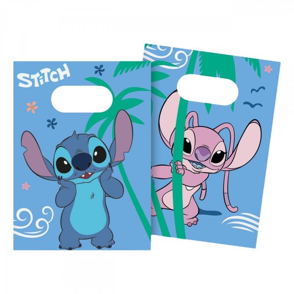 Festposer - Stitch & Angel - Himmelblå - 4-pakning Festposer - Stitch & Angel - Himmelblå - 4-pakning