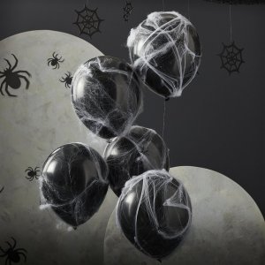 Ballonger - Spindelvev - Skrekknatt - 5-pakning