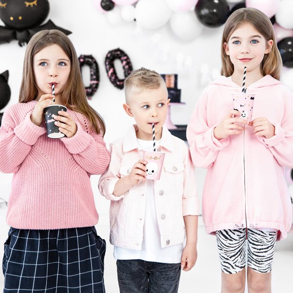 Pappkrus - Rosa Halloween - 6-pakning Pappkrus - Rosa Halloween - 6-pakning