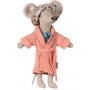 Mamma/Pappa Mus - Badekåpe - Korall Mamma/Pappa Mus - Badekåpe - Korall
