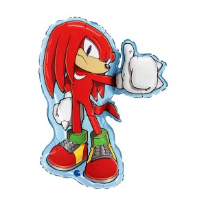 Folieballong - Sonic - Knuckles - Form - 66 cm Folieballong - Sonic - Knuckles - Form - 66 cm