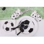 Papirtallerkener - Fotball - 10-pakning Papirtallerkener - Fotball - 10-pakning