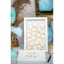 Gjestebrev - Babyshower - Hvit
