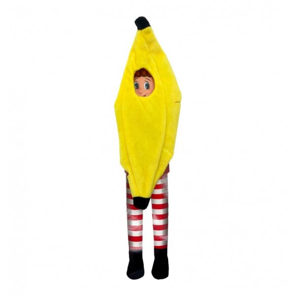 Alvtilbehør - Alv på en hylle - Banankostyme Alvtilbehør - Alv på en hylle - Banankostyme