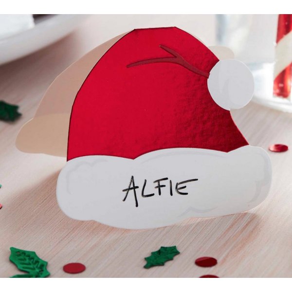 Plasseringskort - Tomeluva - Nissehatt Plasseringskort - Tomeluva - Nissehatt