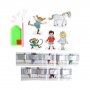 Diamantmaling - Pippi Langstrømpe - 5 motiver Diamantmaling - Pippi Langstrømpe - 5 motiver