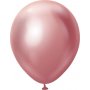 Ballonger ensfargede - Premium 30 cm - Rosa Krom - 10-pakning