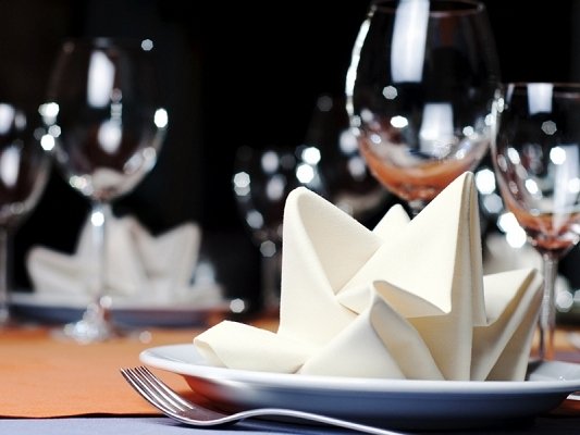 Stoffservietter - 25 stk - 35x35 cm