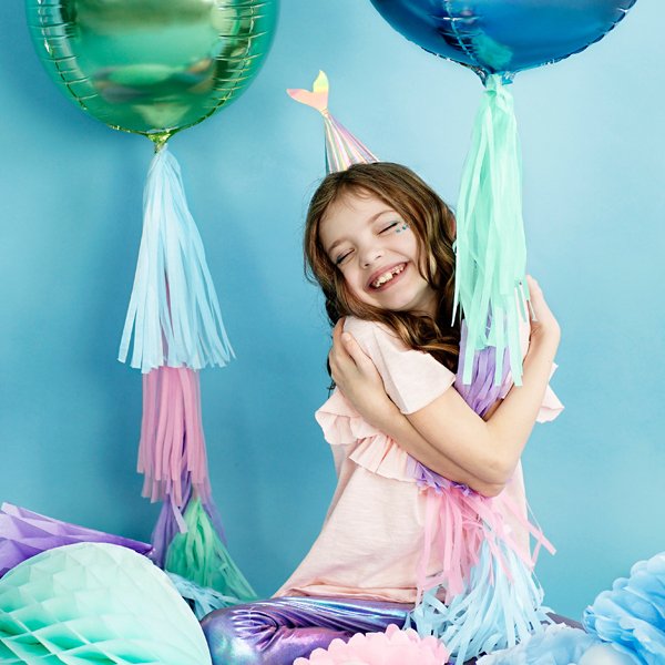 Duskgirlander - Rosa/Blå/Lilla/Mintgrønn Duskgirlander - Rosa/Blå/Lilla/Mintgrønn