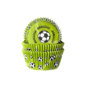 Cupcake-former - Fotball - 50-pakning