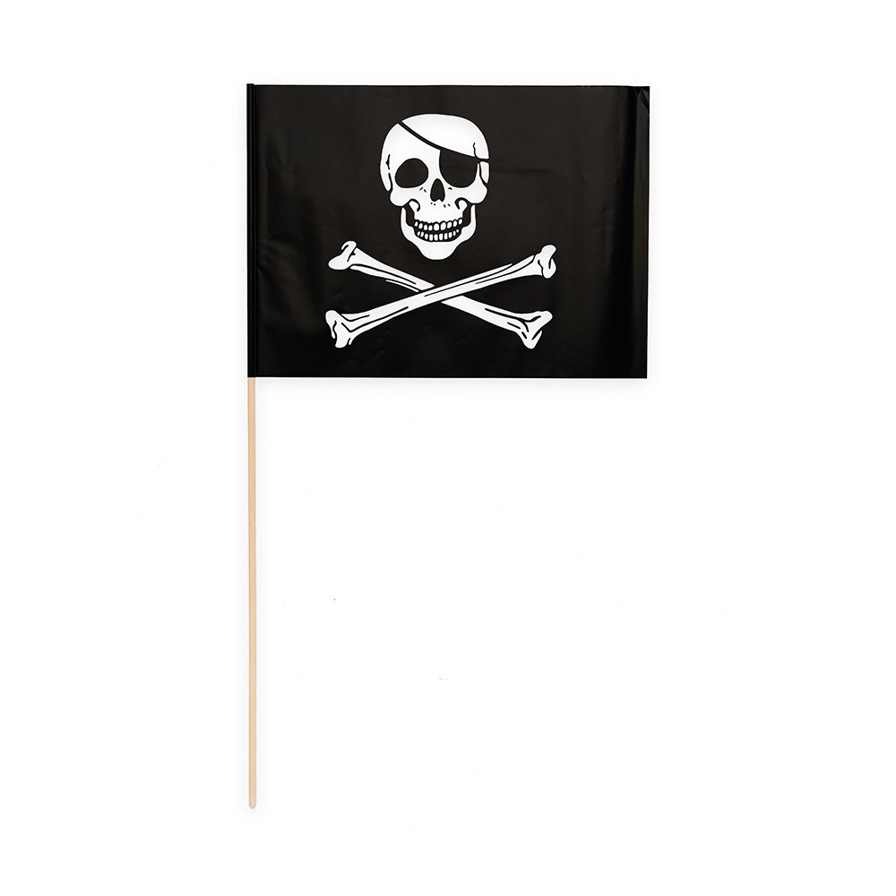 Flagggirlander – Pirat – 20×30 cm flagg – 10-pakning