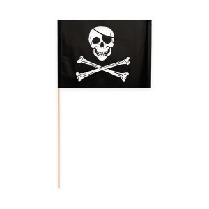 Flagggirlander - Pirat - 20x30 cm flagg - 10-pakning Flagggirlander - Pirat - 20x30 cm flagg - 10-pakning