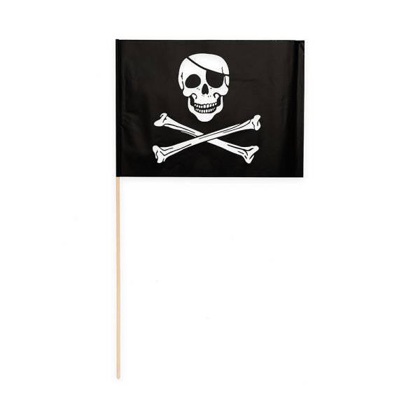 Flagggirlander - Pirat - 20x30 cm flagg - 10-pakning Flagggirlander - Pirat - 20x30 cm flagg - 10-pakning
