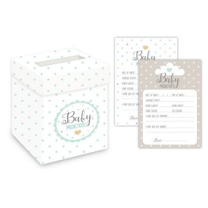 Kortboks med kort - Baby Wishes Kortboks med kort - Baby Wishes