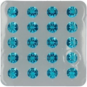 Spiselige diamanter - Himmelbl - Funcakes - 20 stk