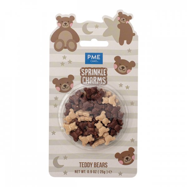 Strøssel - Teddybjørner - PME - 25 g Strøssel - Teddybjørner - PME - 25 g