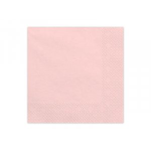 Servietter - Babyrosa - 20-pakning