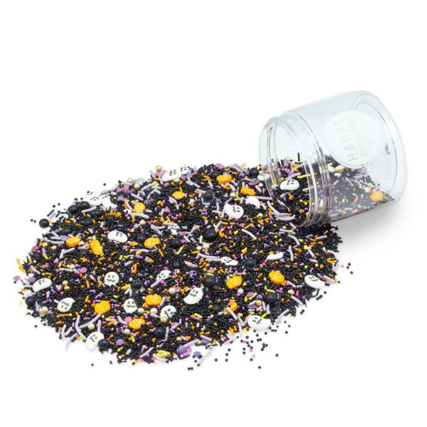 Strøsselmiks - Happy Sprinkles - Spøkelseshistorier - 90 g Strøsselmiks - Happy Sprinkles - Spøkelseshistorier - 90 g