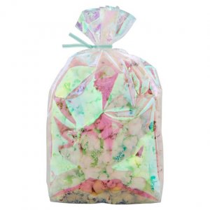 Cellofanposer - Iriserende - Snflak - 10-pakning