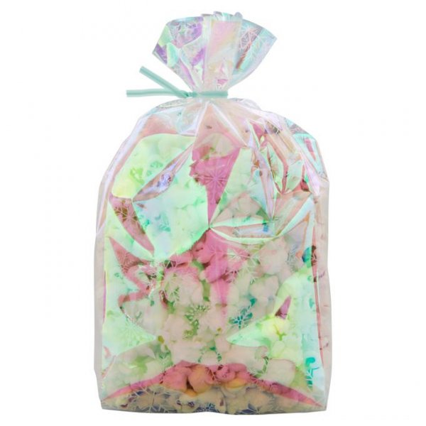 Cellofanposer - Iriserende - Snøflak - 10-pakning Cellofanposer - Iriserende - Snøflak - 10-pakning