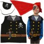 Piratkostyme for barn 3-8 år 53x47 cm - Kostyme Piratkostyme for barn 3-8 år 53x47 cm - Kostyme