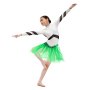 Tyllskj�rt-tutu til barn Gr�nn 29 cm - Kostyme