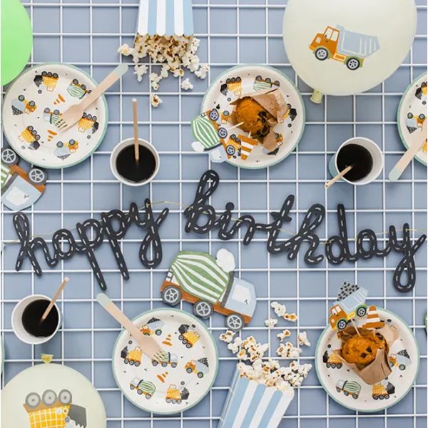 Dessertfat - Truck Party - 6-pakning Dessertfat - Truck Party - 6-pakning