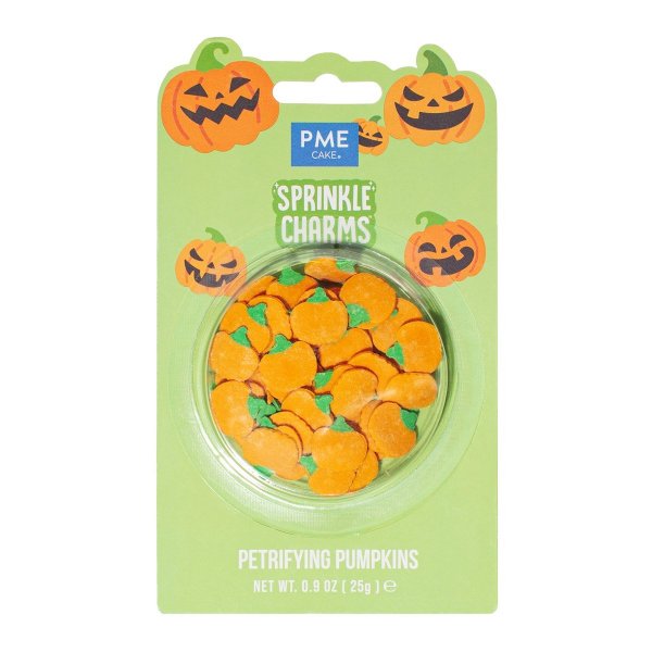 Str�sseldekorasjon - Halloween - Gresskar - PME - 25 g