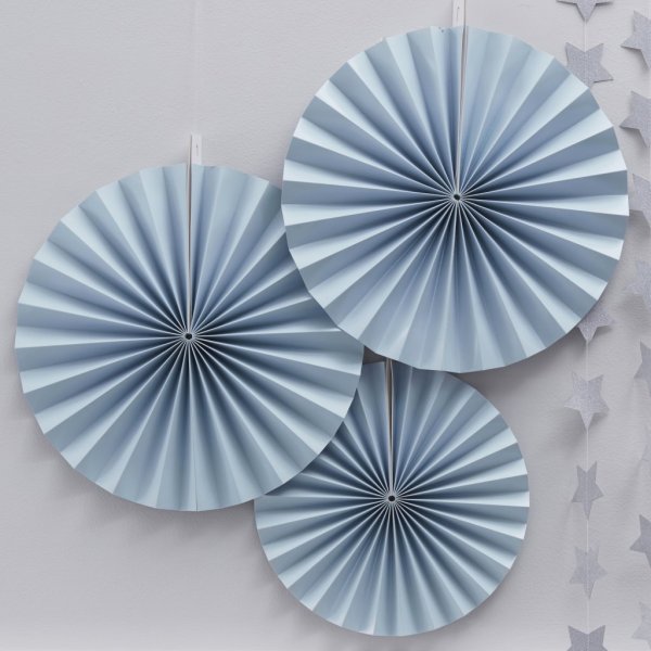 Pin Wheels - 3-pakning - Pastellblå Pin Wheels - 3-pakning - Pastellblå