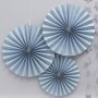 Pin Wheels - 3-pakning - Pastellblå Pin Wheels - 3-pakning - Pastellblå