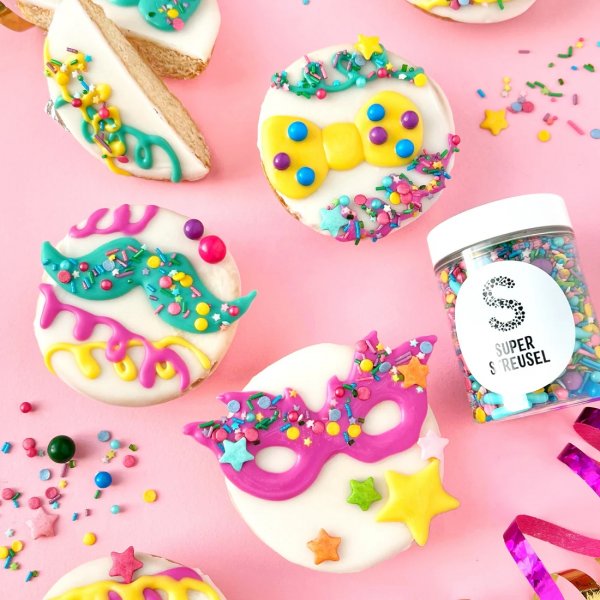 Strøblanding - Stjernenatt - Superstreusel - 90g Strøblanding - Stjernenatt - Superstreusel - 90g