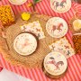 Papirtallerkener - Hestefest - 6-pakning
