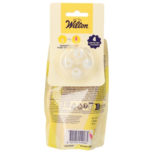 Wilton glasur - Gul - 212 g Wilton glasur - Gul - 212 g