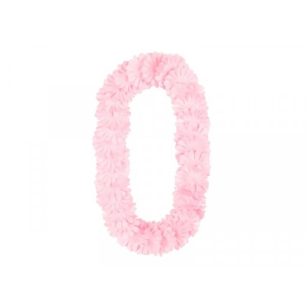 Hawaiisk krans - Rosa - 120 cm