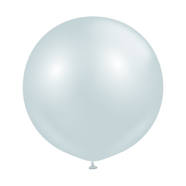 Ballonger ensfarget - Premium 60 cm - Aura Isblå - 2-pakning Ballonger ensfarget - Premium 60 cm - Aura Isblå - 2-pakning