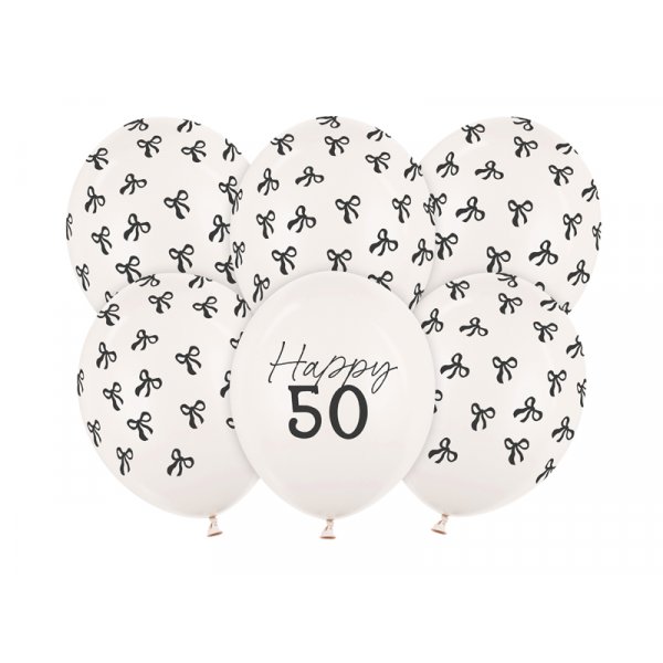 Ballonger - Pastellhvite - 50 stk Ballonger - Pastellhvite - 50 stk