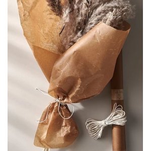 Vokset kraftpapir - 3 m