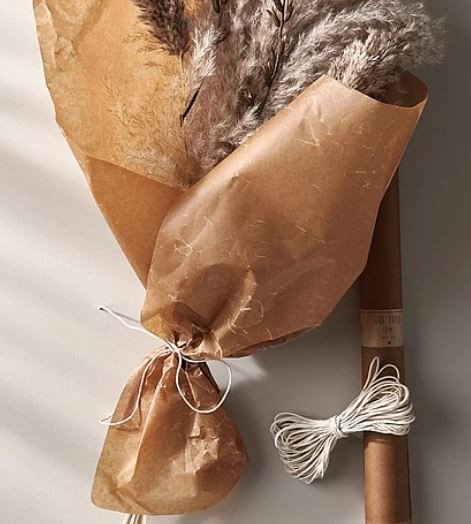 Vokset kraftpapir - 3 m