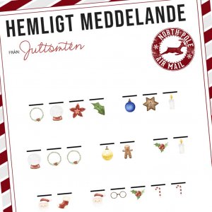 Hemmelig beskjed - Fra julenissen Hemmelig beskjed - Fra julenissen