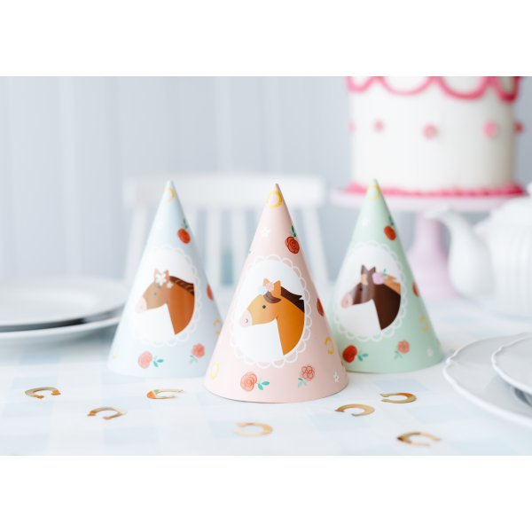 Festhatter - Hestetema - 6 stk Festhatter - Hestetema - 6 stk