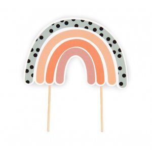 Kaketopper - Boho Regnbue