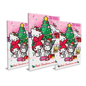 Hello Kitty adventskalender - 3-pakning