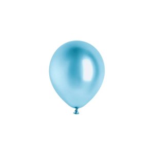 Ballonger - Glansende - Bl� - 12 cm - 50-pakning