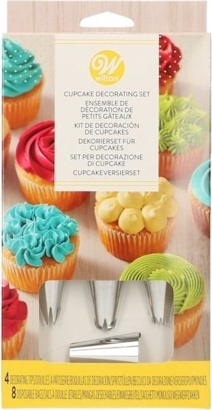 Cupcake-dekorasjonssett - Spr�yteposer og spr�yteposer - Wilton