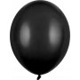 Miniballonger Pastell - Premium 12 cm - Svart - 10-pakning