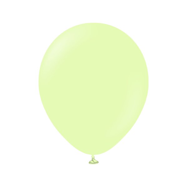 Ballonger ensfargede - Premium 45 cm - Makroner og pistasj - 5-pakning