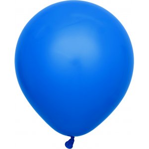 Ballonger ensfarget - Premium 45 cm - Bl